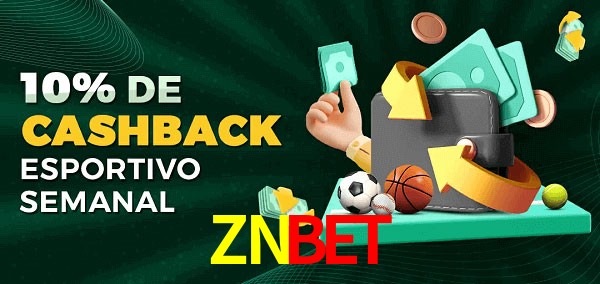 10% de bônus de cashback na ZNBET